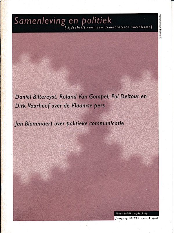 Magazine editie April 1998