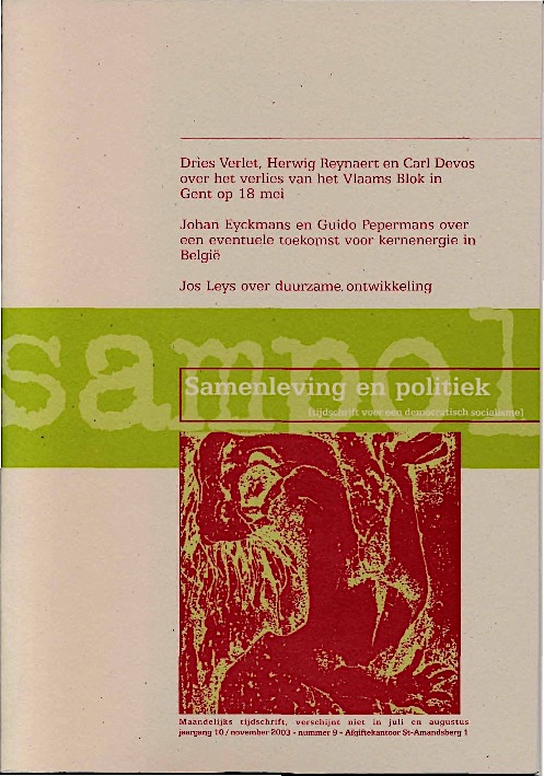 Magazine editie November 2003